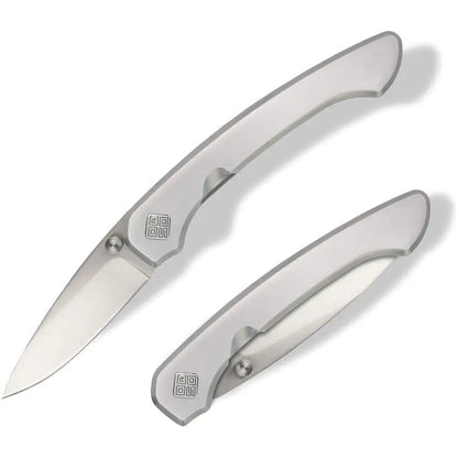 Ocaso Seaton Mini Linerlock Silver 42SMS by Ocaso