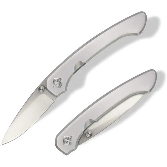 Ocaso Seaton Mini Linerlock Silver 42SMS by Ocaso