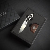 Ocaso Duo Desk Knife Spear 80DKS - Magnetic Dual Knife Tool For Desk Use And Conversation Piece by Ocaso