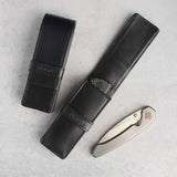 Ocaso Storage Pouch - Leather Construction Holds One Knife Up To 4.5in x 1.55in Blade by Ocaso