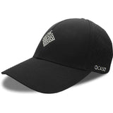 Ocaso Cap - Black 6 Panel Minimalist Snapback With Breathable Perforations And Embroidered OCASO Logo by Ocaso