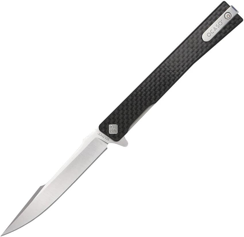 Ocaso Solstice Linerlock CF Harp 9HFS by Ocaso
