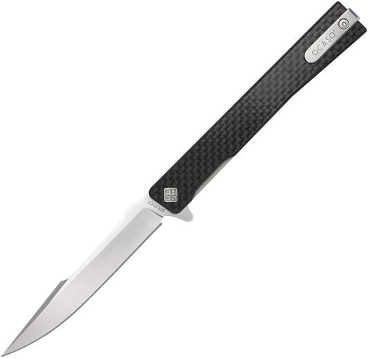 Ocaso Solstice Linerlock CF Harp 9HFS by Ocaso