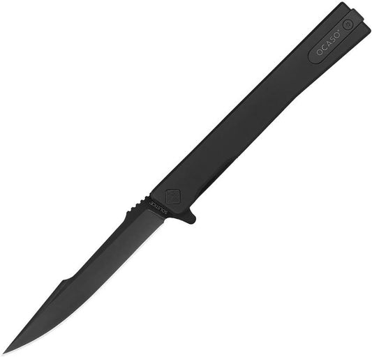 Ocaso Solstice Linerlock Ti Harp 9HTB by Ocaso