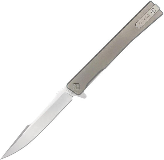 Ocaso Solstice Linerlock Ti Harp 9HTS by Ocaso
