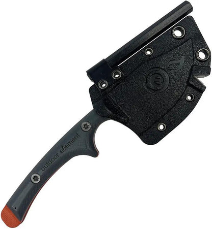Outdoor Element Contour Feather CFK2 Fixed Blade - Full Tang VG10 With Integrated Ferro Rod Whistle And Sharpener by Outdoor Element
