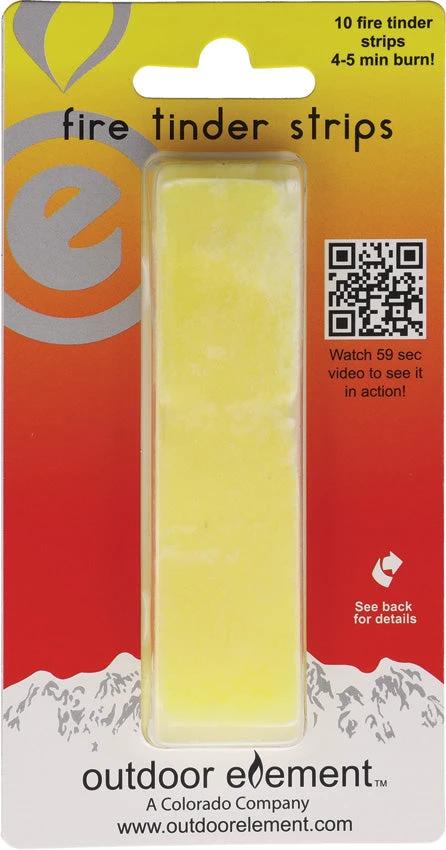 Outdoor Element Fire Tinder Sheets 10-PK FTS10 by Outdoor Element