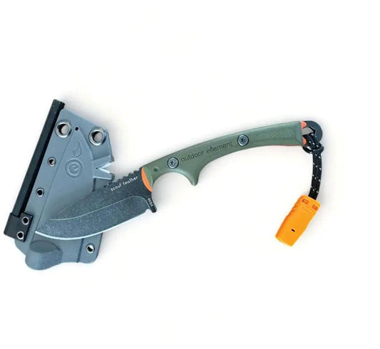 Outdoor Element Scout Feather Fixed Blade OD SFK-S1 - Ultralight EDC Survival Knife by Outdoor Element