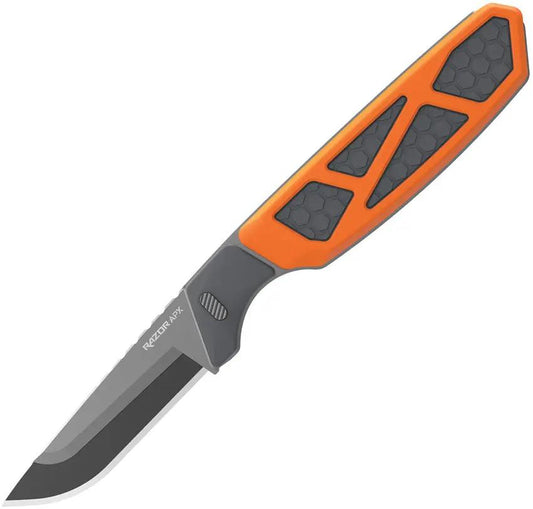 Outdoor Edge Razor APX 3.0 Fixed Blade Knife - Push Button Blade Changes For Quick Field Dressing by Outdoor Edge