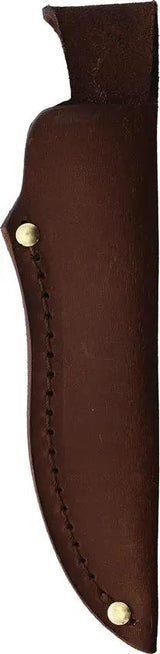 Outdoor Edge Dark Timber Caper Knife - Compact Fixed Blade With Walnut Handle And Full Tang by Outdoor Edge