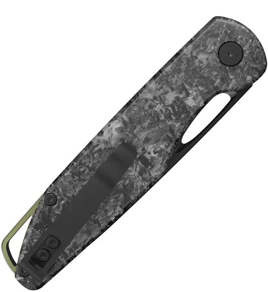 Outdoor Edge Kaytan Button Lock KN-1C Knife - Lightweight EDC Folding Knife With 3.3in 8Cr13MoV Drop Point Blade by Outdoor Edge