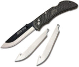 Outdoor Edge Onyx Lite Lockback Black OX-30 by Outdoor Edge