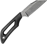 Outdoor Edge Pivot Fixed Blade Knife Wharncliffe Two And A Half Inch Blackstone 8Cr13MoV Full Tang For Outdoorsmen by Outdoor Edge