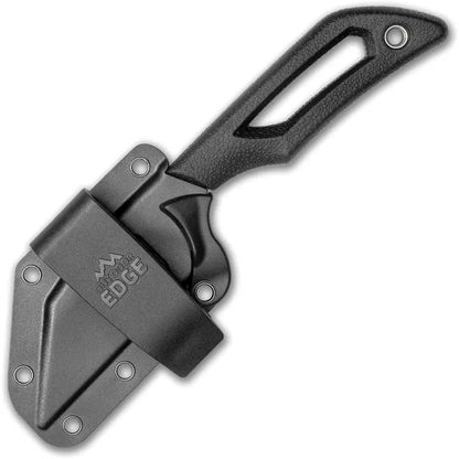 Outdoor Edge Pivot Fixed Blade Knife Wharncliffe Two And A Half Inch Blackstone 8Cr13MoV Full Tang For Outdoorsmen by Outdoor Edge