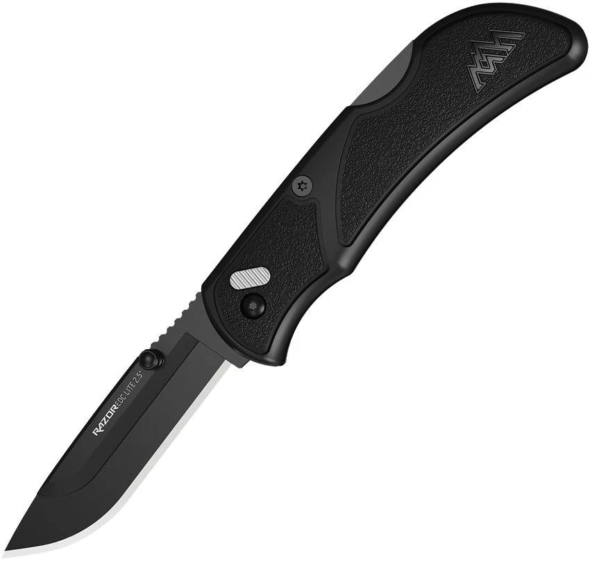 Outdoor Edge Razor EDC Lite Lockback Blk RCK25-2 by Outdoor Edge