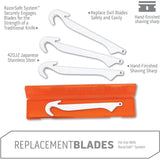 Outdoor Edge Gutting Blade Pack Four Gut Hook Blades With Durable Storage Box For Three Inch Replacement Knives Hunters by Outdoor Edge