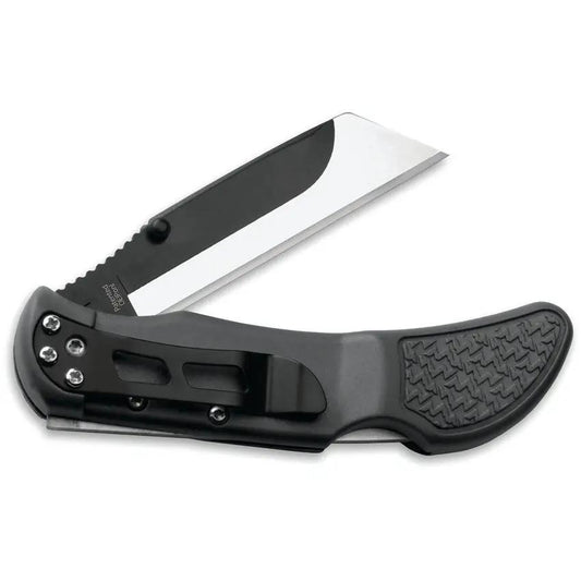 Outdoor Edge Razor Work Lockback Knife - RazorSafe System Gray Grivory Handle Includes 3 Blades for Outdoor Pros by Outdoor Edge