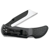 Outdoor Edge Razor Work Lockback Knife - RazorSafe System Gray Grivory Handle Includes 3 Blades for Outdoor Pros by Outdoor Edge