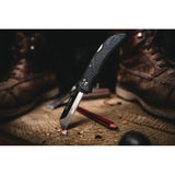Outdoor Edge Razor Work Lockback Knife - RazorSafe System Gray Grivory Handle Includes 3 Blades for Outdoor Pros by Outdoor Edge