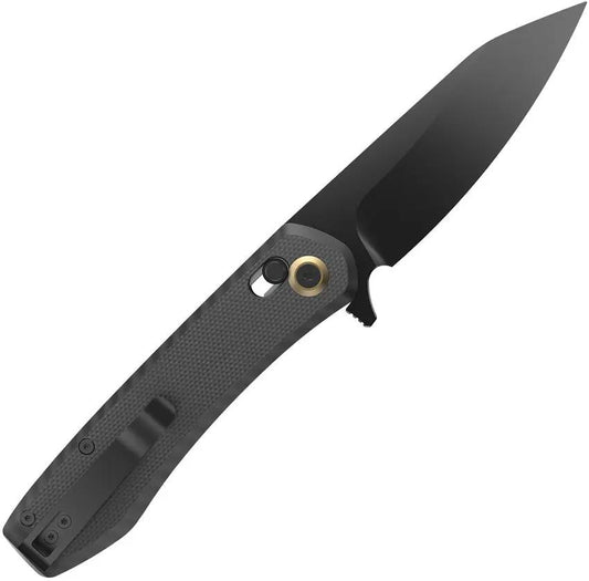 Outdoor Edge Sentinel Crossbar Lock SL1C Folding Knife - Three Point One Three Inch 8Cr13MoV Blade G10 Handle For EDC by Outdoor Edge