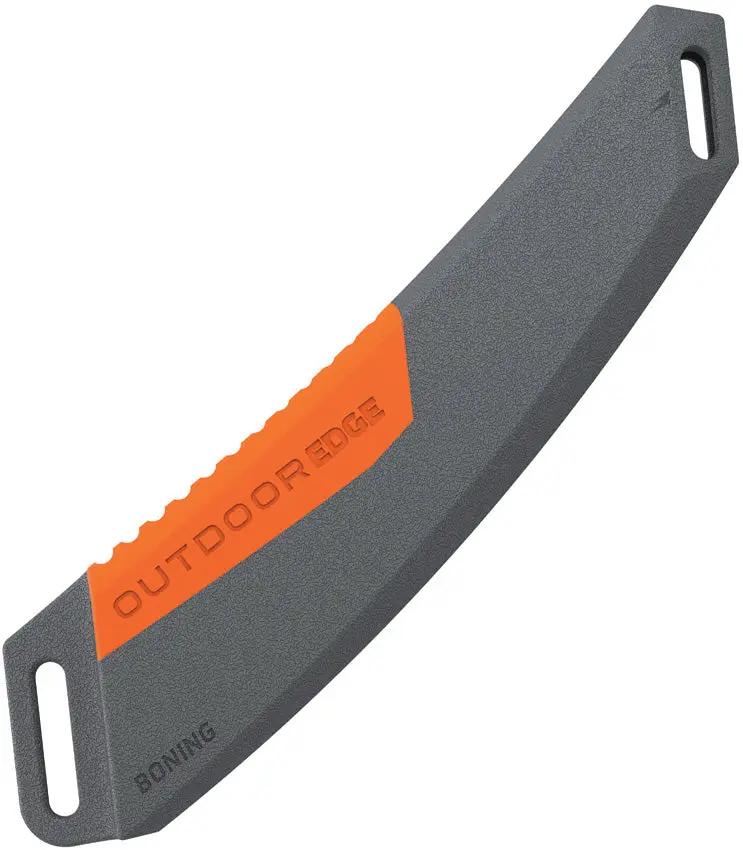 Outdoor Edge Vantex 5 Inch Boning Knife Titanium Coated 7Cr17MoV Blade With GFN Handle And Belt Sheath For Hunters by Outdoor Edge