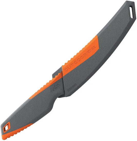 Outdoor Edge Vantex 5 Inch Boning Knife Titanium Coated 7Cr17MoV Blade With GFN Handle And Belt Sheath For Hunters by Outdoor Edge