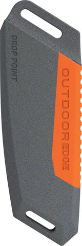 Outdoor Edge Vantex Fixed Blade Knife DP VNTXDP-C - Titanium-Coated 3.5 Inch 7Cr17MoV Blade For Hunters by Outdoor Edge