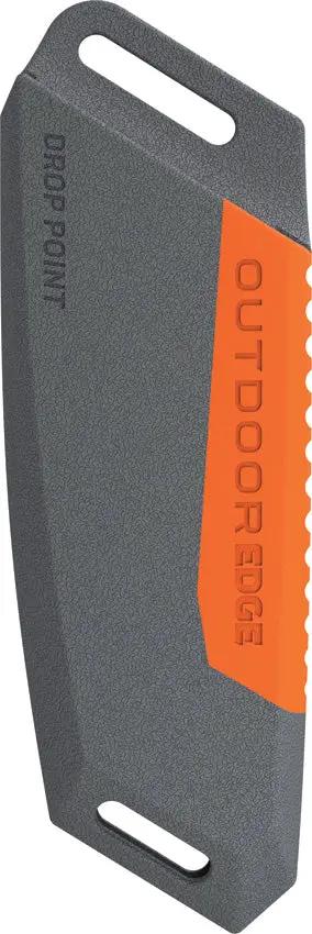 Outdoor Edge Vantex Fixed Blade Knife DP VNTXDP-C - Titanium-Coated 3.5 Inch 7Cr17MoV Blade For Hunters by Outdoor Edge
