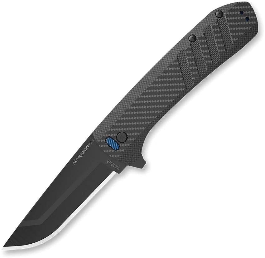 Outdoor Edge Razor VX4 Linerlock A/O CF VX430A by Outdoor Edge