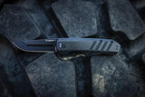 Outdoor Edge Razor VX4 Linerlock - One-Hand Quick Deployment With Gut Hook Blades And Carbon Fiber Handle by Outdoor Edge
