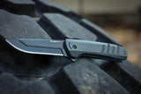 Outdoor Edge Razor VX4 Linerlock - One-Hand Quick Deployment With Gut Hook Blades And Carbon Fiber Handle by Outdoor Edge
