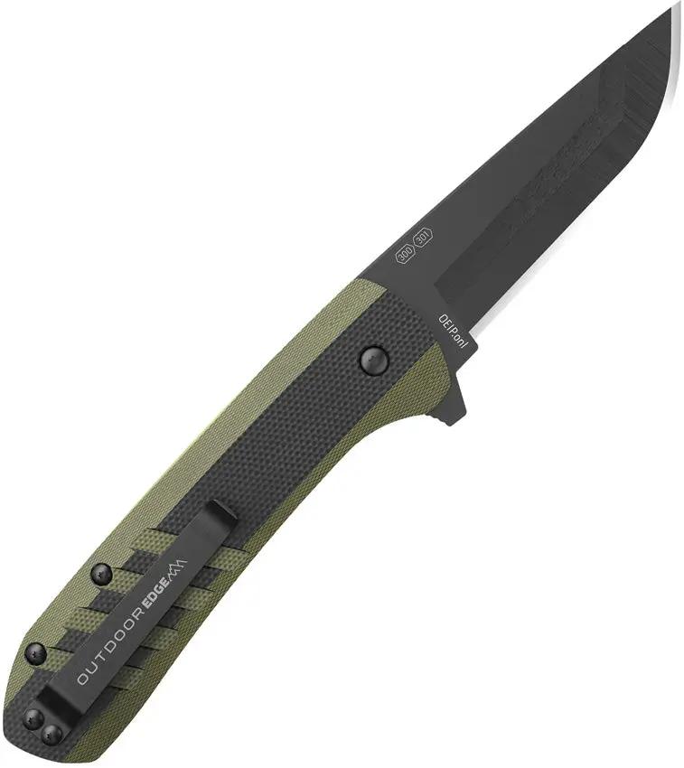 Outdoor Edge Razor VX4 Linerlock Blue CF VX430C-C Versatile EDC Knife With 4.5in Closed Blade by Outdoor Edge