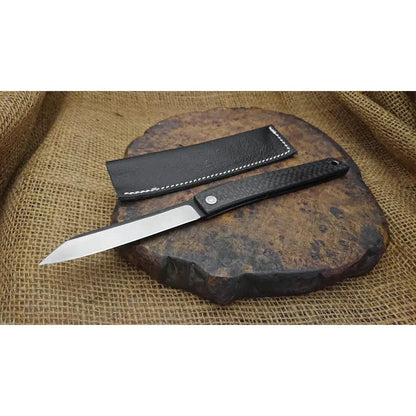 Ohta Knives FK9 Folder Carbon Fiber OFF FK9CF by Ohta Knives