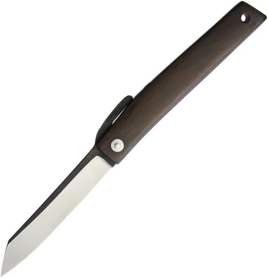 Ohta Knives FK9 Folder Ebony OFF FK9 EB by Ohta Knives