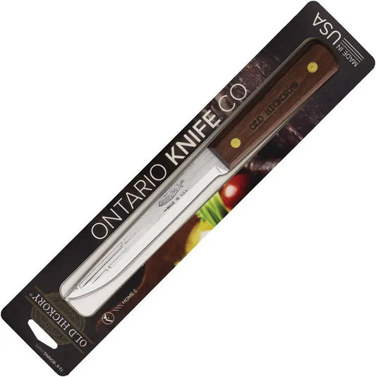 Old Hickory Boning Knife 6 Inch Blade Handcrafted High Carbon Steel For Home Cooks by Old Hickory