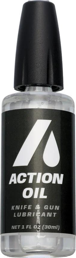 Action Oil Knife And Gun Lubricant 30Ml Cleans And Improves Performance Non Toxic Applicator For Tactical Gear by Action Oil
