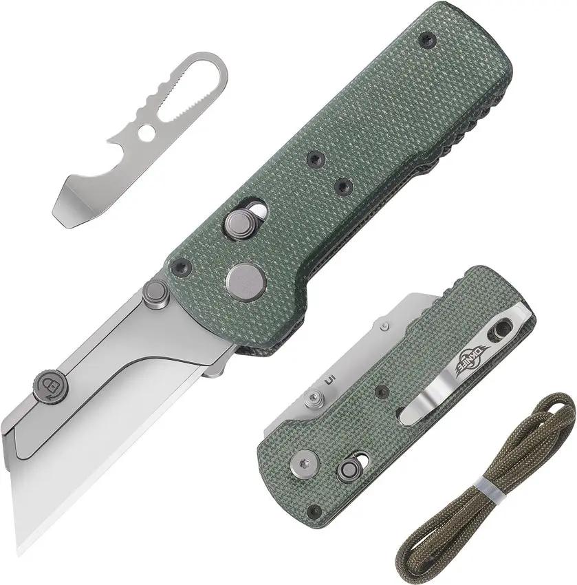 Oknife Otacle U1 Rail Lock Micarta OTACLEU1GM by Oknife