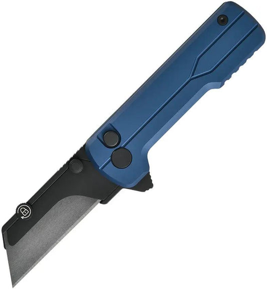 Oknife Otacle U1 Ultra Button Lock Na U1 ULTRA NAVY BLUE by Oknife