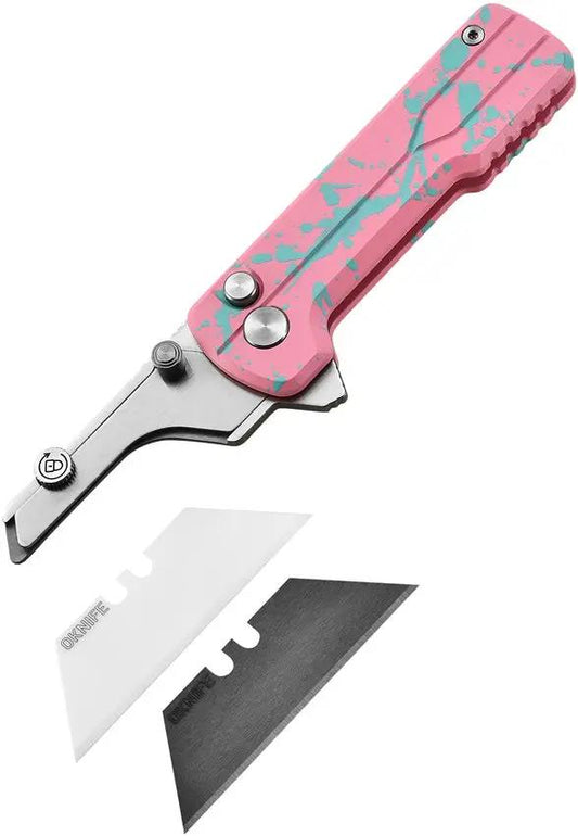 Oknife Otacle U1 Ultra Button Lock Pk U1 ULTRA ZOMBIE PINK by Oknife
