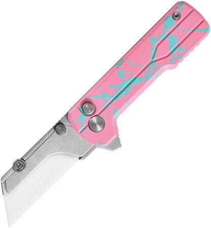 Oknife Otacle U1 Ultra Button Lock Pk U1 ULTRA ZOMBIE PINK by Oknife
