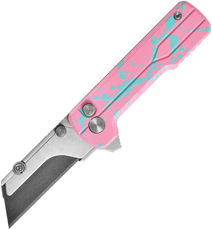 Oknife Otacle U1 Ultra Button Lock Pk U1 ULTRA ZOMBIE PINK by Oknife