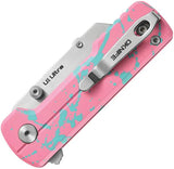 Oknife Otacle U1 Ultra Button Lock Pk U1 ULTRA ZOMBIE PINK by Oknife