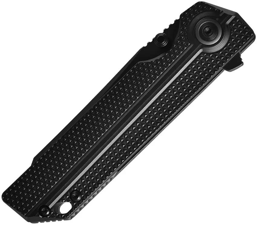 Oknife XEN-OAL Framelock Matte Black Knife - S45VN Blade DLC Coated Ken Onion Design Lightweight Aluminum Handle by Oknife