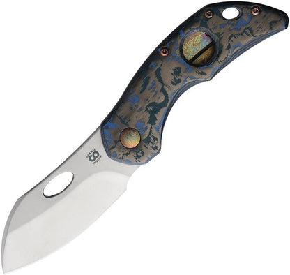 Olamic Cutlery Busker Framelock Arctic Storm BCFLA383 by Olamic Cutlery