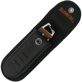 Outdoor Life Lockback Folding Knife - 7Cr17MoV Stainless Blade, Orange Nylon Handle, Clip and Sheath by Outdoor Life