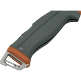 Outdoor Life Lockback Folding Knife - 7Cr17MoV Stainless Blade, Orange Nylon Handle, Clip and Sheath by Outdoor Life