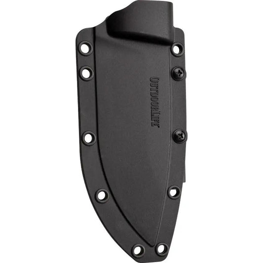 Outdoor Life Fixed Blade Knife OL-FIX001OGN - Durable 9.75in Overall Length With Satin 7Cr17MoV Blade And Full Tang by Outdoor Life