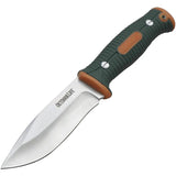 Outdoor Life Fixed Blade Knife OL-FIX001OGN - Durable 9.75in Overall Length With Satin 7Cr17MoV Blade And Full Tang by Outdoor Life