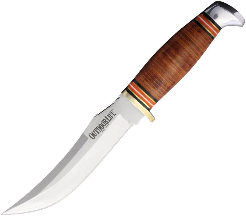 Outdoor Life Hunter Stacked Leather LM010 by Outdoor Life