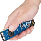 Olight Arkfeld Pro 3R Paw Edition - Rechargeable EDC Flashlight With Multi Mode Strobe And UV Green Beam by Olight